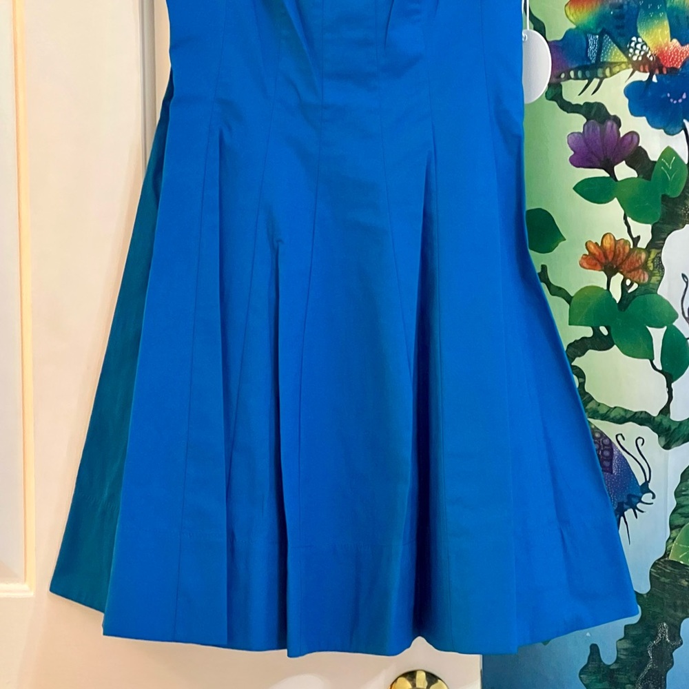 NWT Staud Wells Mini Dress Island Blue - Picture 12 of 16